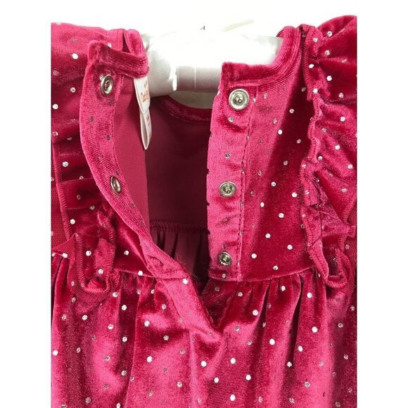 Cat & Jack Infant Red Polka Dot Print 2 Piece Set Size 3-6 Months NWT - Picture 5 of 11